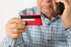Senior With Credit Card